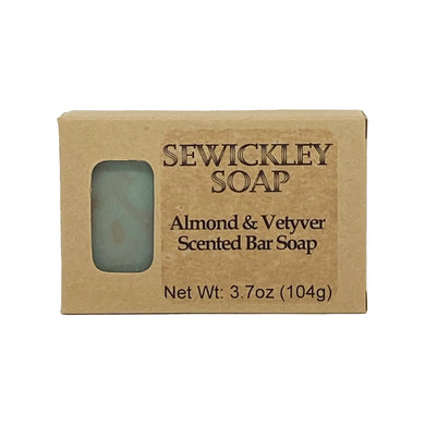 Almond & Vetyver Scented Bar Soap