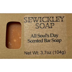 "All Soul's Day” Scented Bar Soap