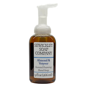 Almond & Vetyver Scented Foaming Hand Soap