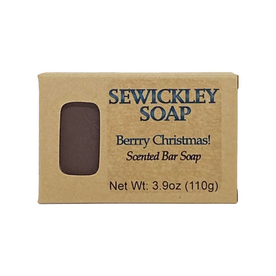 Berrry Christmas Scented Bar Soap