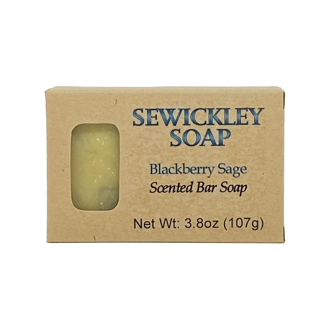 Blackberry Sage Scented Bar Soap