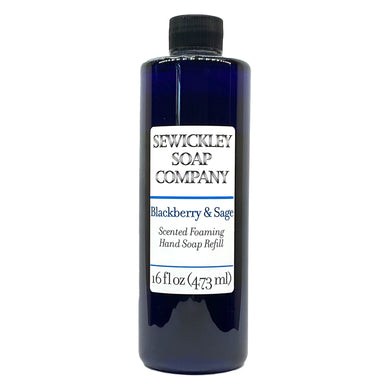 Blackberry Sage Scented Foaming Hand Soap - 16oz Refill