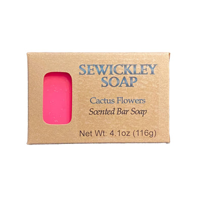 Cactus Flowers Scented Bar Soap