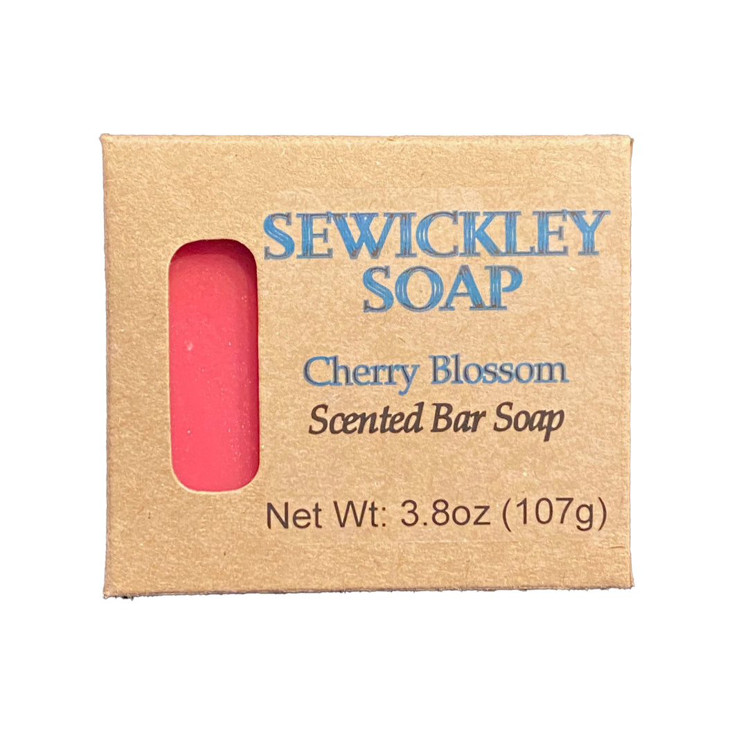 Cherry Blossom Scented Bar Soap