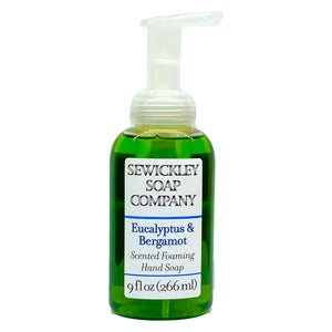 Eucalyptus & Bergamot Scented Foaming Hand Soap