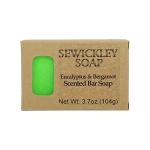 Eucalyptus & Bergamot Scented Bar Soap