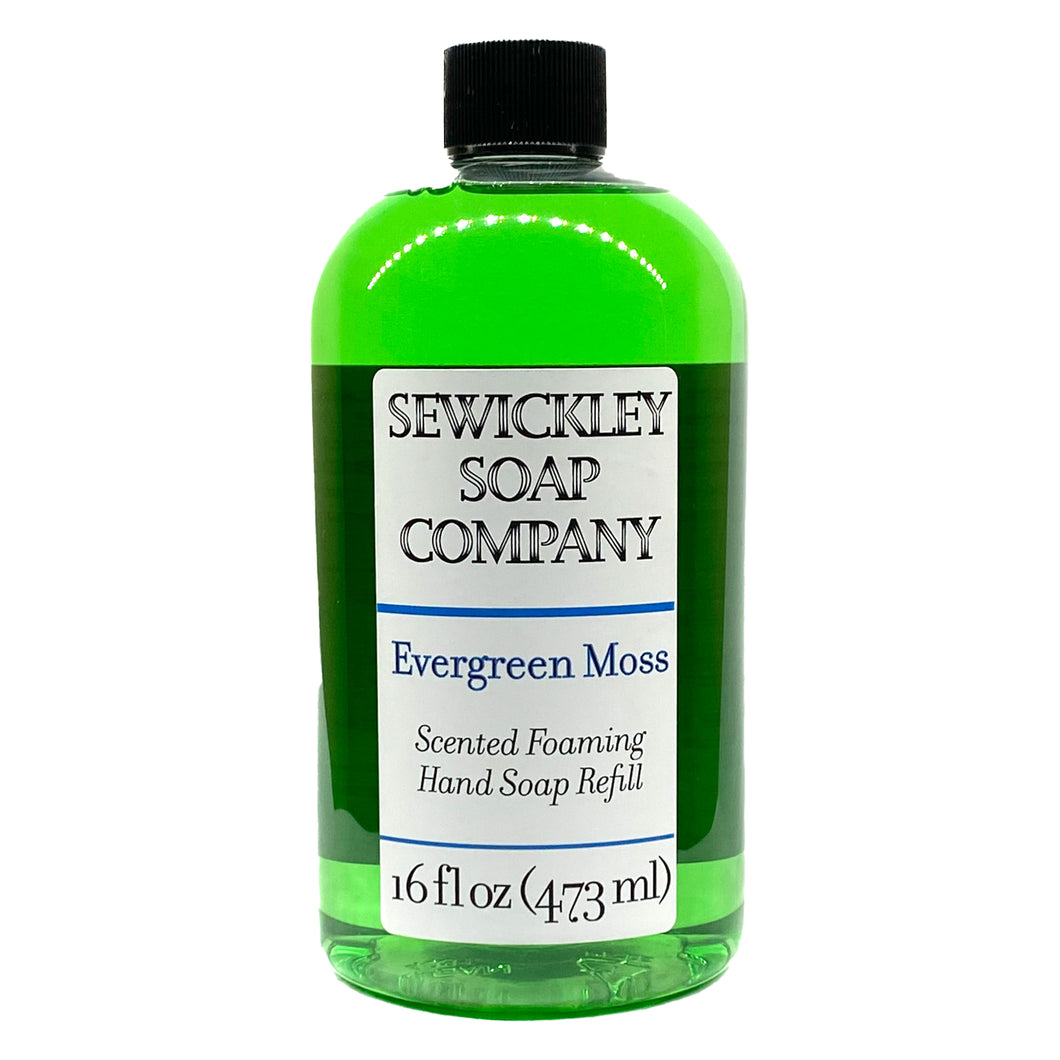 Evergreen Moss Scented Foaming Hand Soap - 16oz Refill