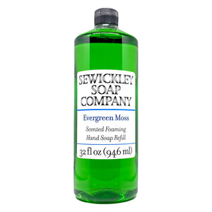 Evergreen Moss Scented Foaming Hand Soap - 32oz Refill