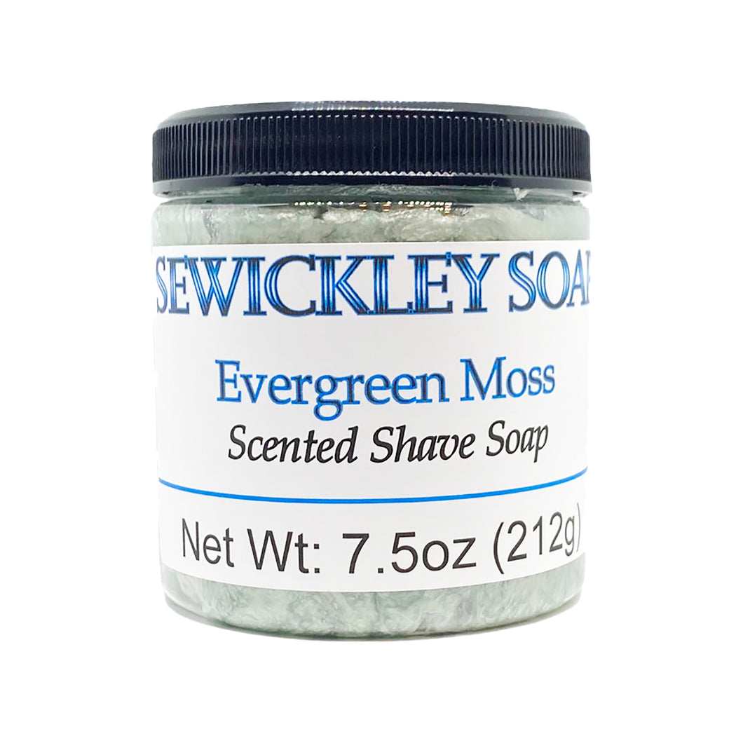 Evergreen Moss Scented Shaving Soap