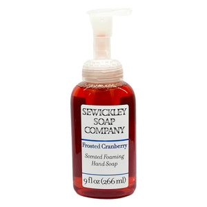 Frosted Cranberry Scented Foaming Hand Soap