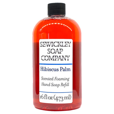 Hibiscus Palm Scented Foaming Hand Soap - 16oz Refill