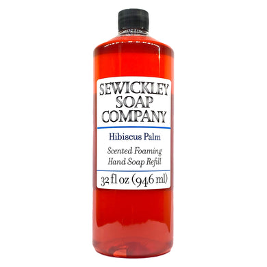 Hibiscus Palm Scented Foaming Hand Soap - 32oz Refill