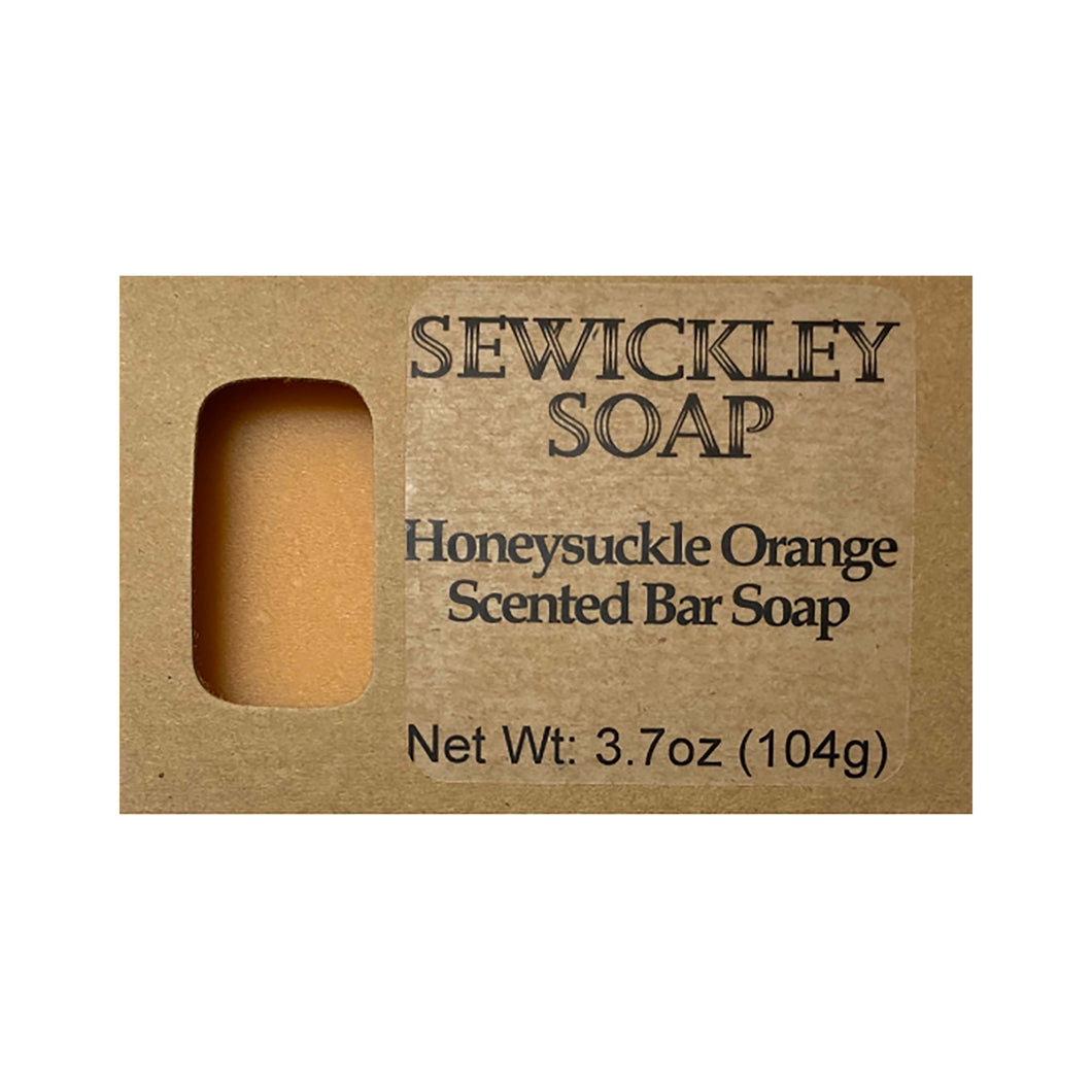 Honeysuckle Orange Scented Bar Soap