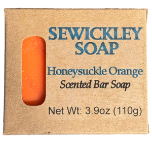 Honeysuckle Orange Scented Bar Soap