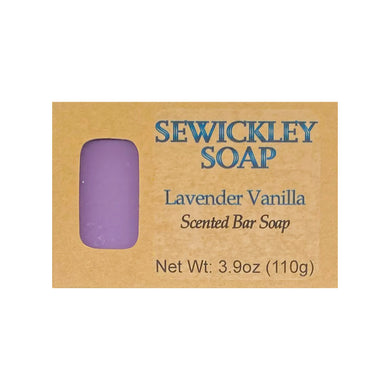 Lavender Vanilla Scented Bar Soap