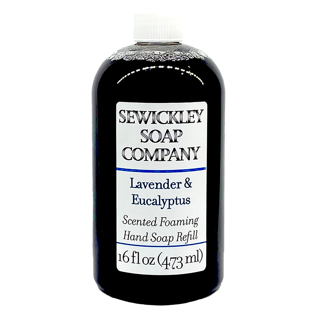 Lavender & Eucalyptus Scented Foaming Hand Soap - 16oz Refill