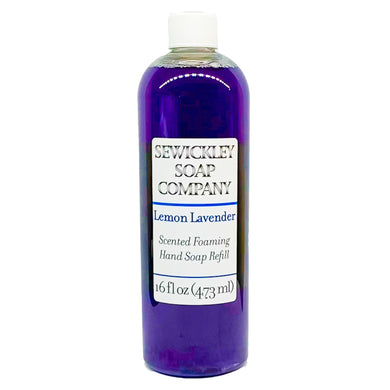 Lemon Lavender Scented Foaming Hand Soap - 16oz Refill