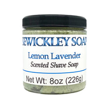 Load image into Gallery viewer, Lemon Lavender Scented Shaving Soap
