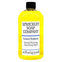 Load image into Gallery viewer, Lemon Verbena Scented Foaming Hand Soap Refills
