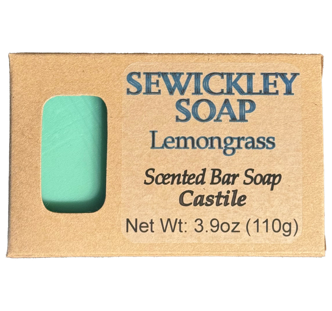 Lemongrass Scented Castile Bar Soap