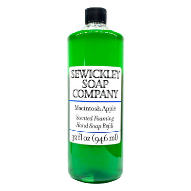 Macintosh Apple Scented Foaming Hand Soap - 32oz Refill