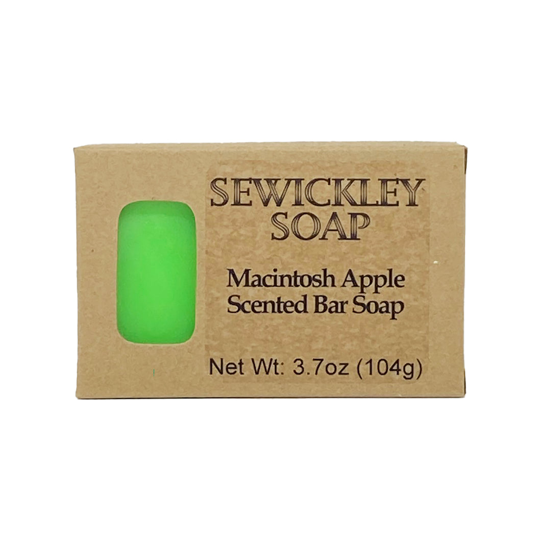Macintosh Apple Scented Bar Soap