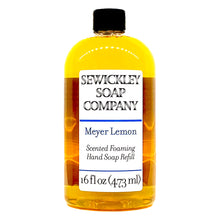 Load image into Gallery viewer, Meyer Lemon Scented Foaming Hand Soap Refills