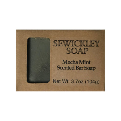 Mocha Mint Scented Bar Soap