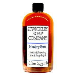Monkey Farts Scented Foaming Hand Soap Refills