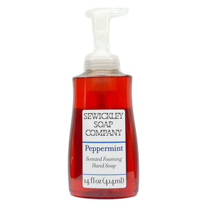 Peppermint Scented Foaming Hand Soap