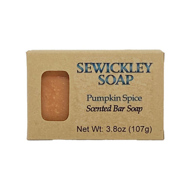 Pumpkin Spice Scented Bar Soap