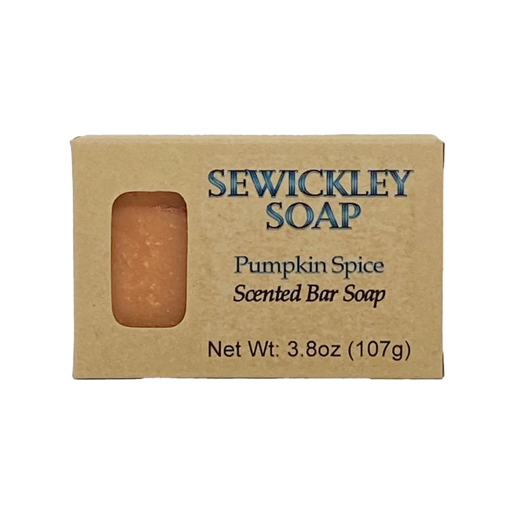 Pumpkin Spice Scented Bar Soap