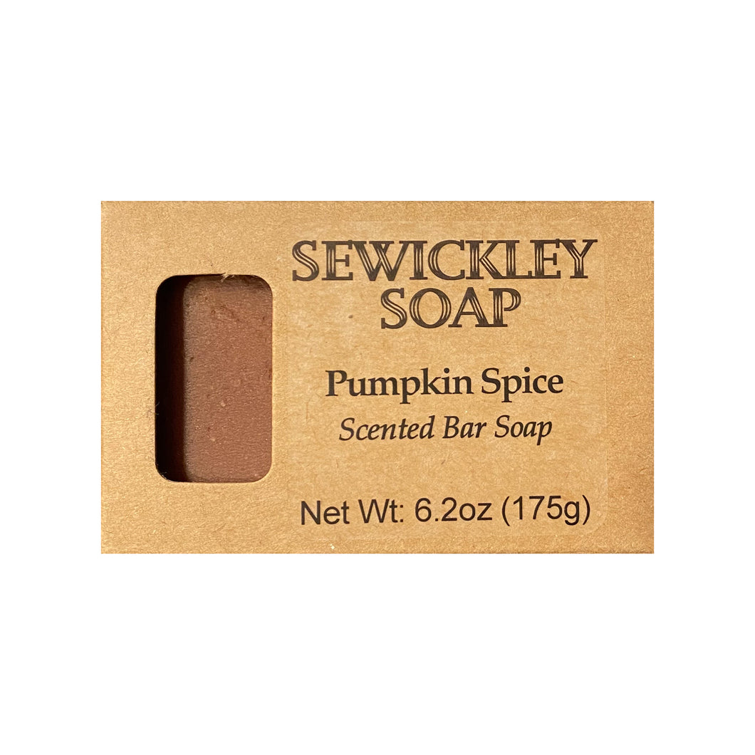 Pumpkin Spice Scented Bar Soap - Jumbo Bar