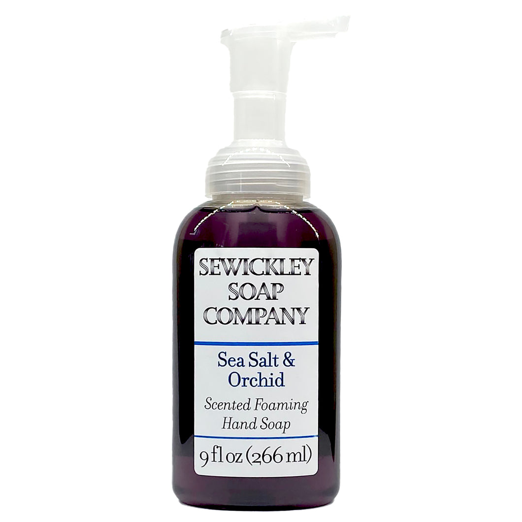 Sea Salt & Orchid Scented Foaming Hand Soap