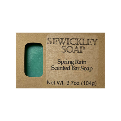 Spring Rain Scented Bar Soap