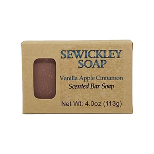 Vanilla Apple Cinnamon Scented Bar Soap