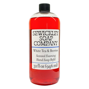 White Tea & Berries Scented Foaming Hand Soap - 32oz Refill