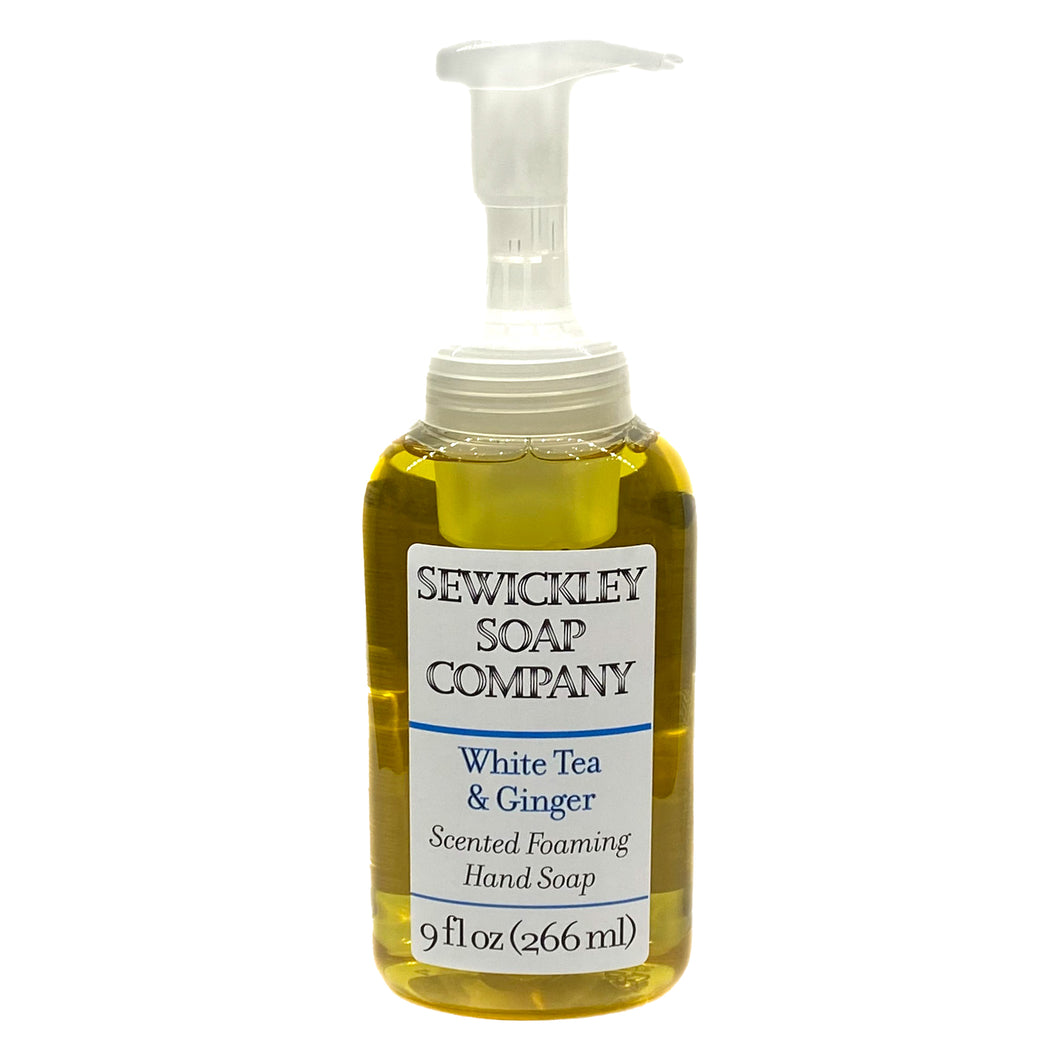 White Tea & Ginger Scented Foaming Hand Soap