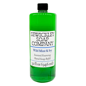 Wild Mint & Ivy Scented Foaming Hand Soap - 32oz Refill