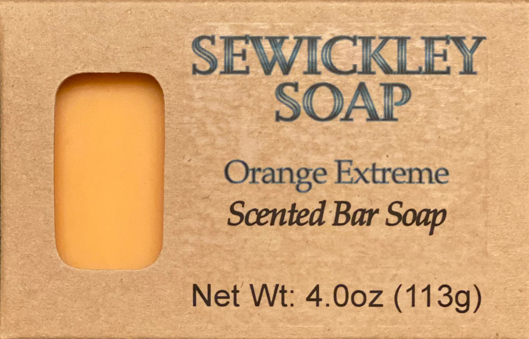 Orange Extreme Scented Bar Soap