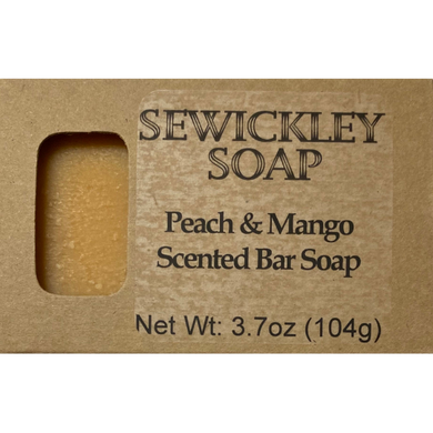 Peach & Mango Scented Bar Soap